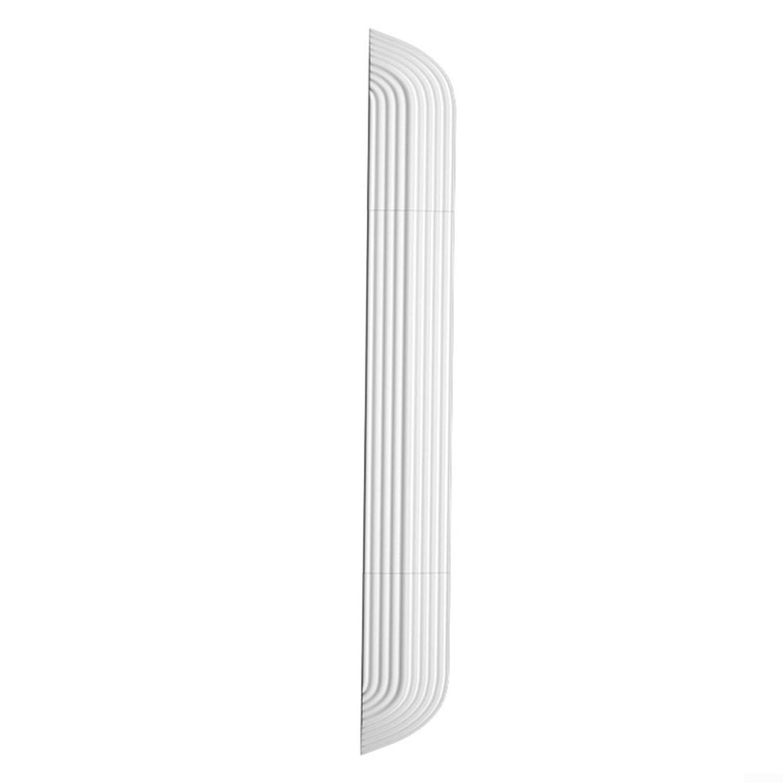 Robotic Vacuum Sweeping Ramp Threshold Climbing Pad for ECOVACS for ROBOROCK Yunzhijia, Adjustable Length 68-77cm, Height 1.4-2.3cm, Floor for PROTECTION Accessory(Height 1.6cm white)