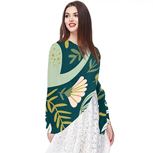 Foulard en mousseline de soie dinosaure grand format foulard femme multicolore 05