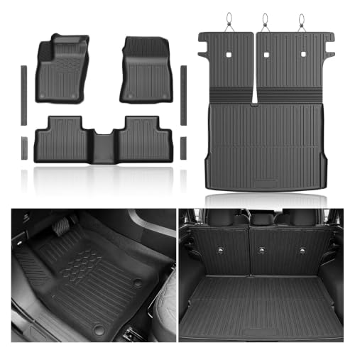 Image of Floor Mats for Nissan Kicks S SV SR 2025-2026, with Cargo Mat