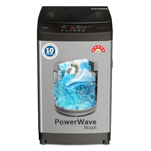 Bosch 7 kg 5 Star Fully Automatic Top Loading Washing Machine (WO...