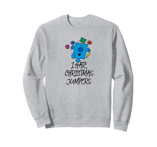 Image of Mr. Men Mr. Grumpy I Hate Christmas Jumpers Sweatshirt