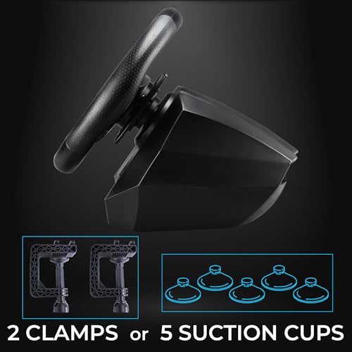 Superdrive Gs850-X Racing Volante con leva del cambio manuale, 3 pedali, levette del cambio per Xbox Series X/S, Ps4, Xbox One - Controller - Immagine 7