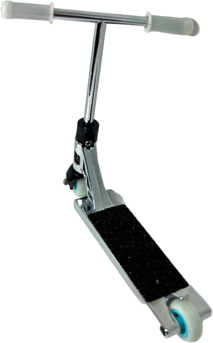 LC BOARDS Finger Scooter Metal V2 Park Silver Chrome