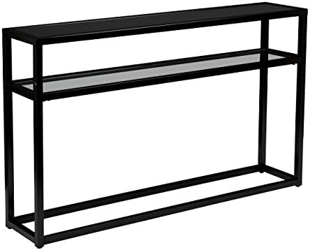 SEI Furniture Holly & Martin Baldrick Console Table, Black, CK7683