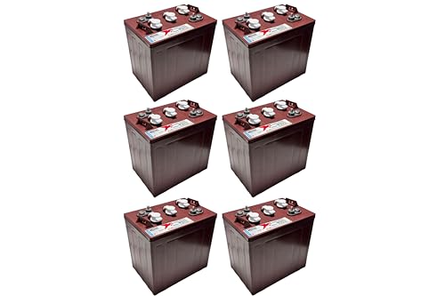 Trojan T-105 Plus 6V Deep-Cycle Flooded Battery, 225Ah, Golf