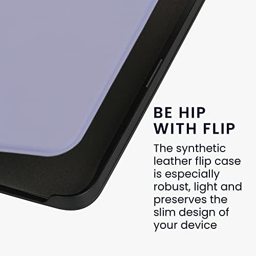 kwmobile Case Compatible with Kobo Clara 2E / Tolino Shine 4 Case - Cover for eReader with Magnetic Closure - Lavender - Image 2