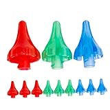 ERINGOGO 12 Stück Teiliges Ohrreinigungsdüsen Sanfte Wiederverwendbare Sprühaufsätze aus Weichem...