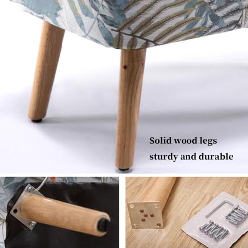 Repose-pieds en bois petit escabeau jaune de chambre et bureau