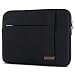 Produktbild Laptophülle 13 - 13.3 Zoll Schwarz - CASEZA London Laptop Sleeve Laptoptasche Hülle für ASUS Acer Surface Book Samsung Dell Toshiba UVM. - Notebook Tasche Wasserfest mit 2 Seitentaschen