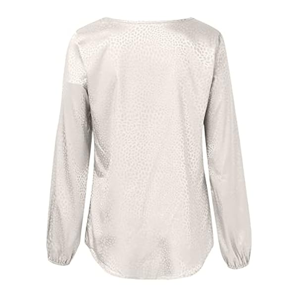 Förvår v-ringad tröja leopard tryck skjorta damer siden jacquard långärmad skjorta klänning mage kashmir damer