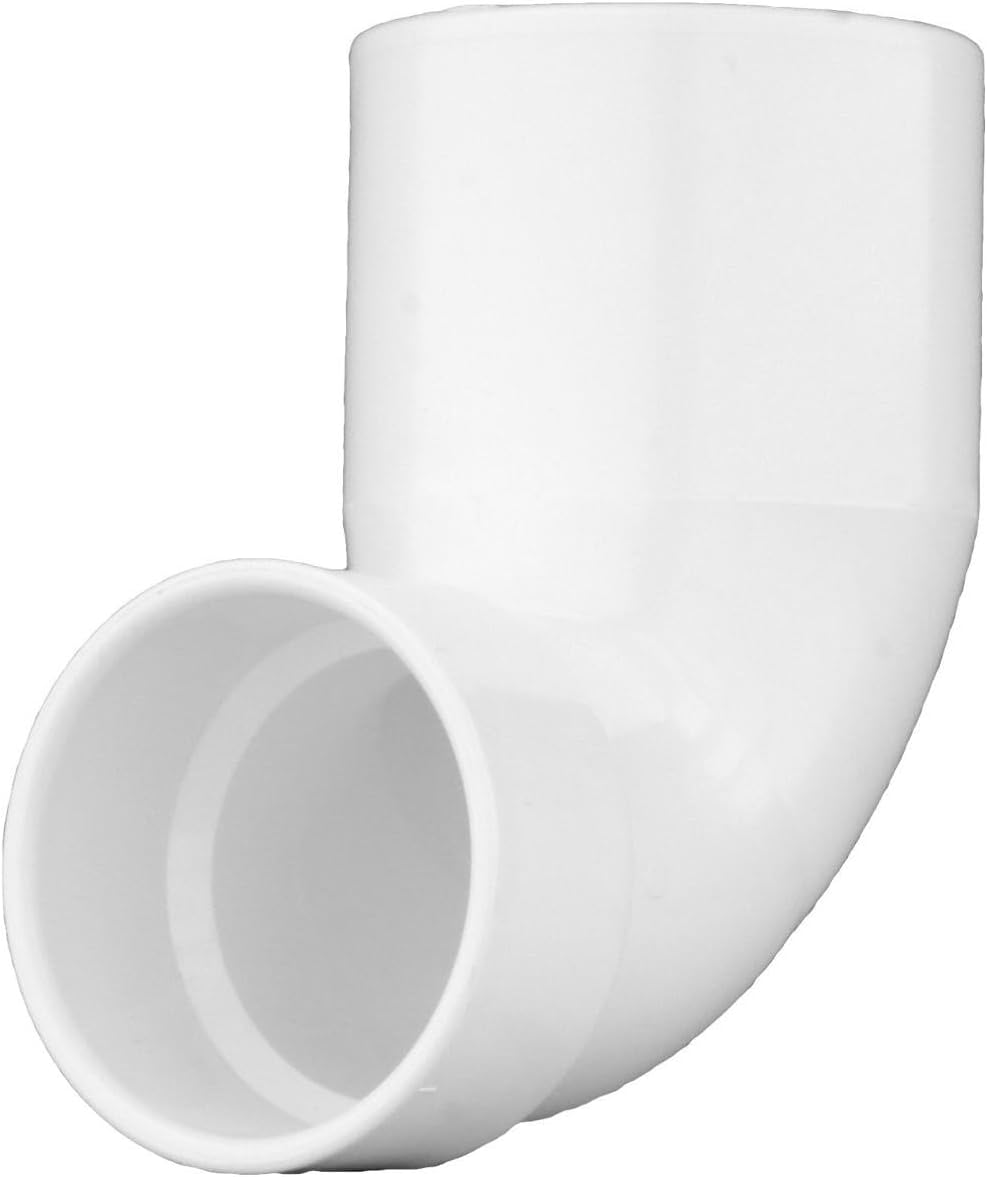 PVC003300600 PVC Schedule 40 Closet Flange 4 Hub x 3 Spigot in.