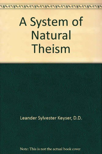 A System of Natural Theism B00086G8HA Book Cover