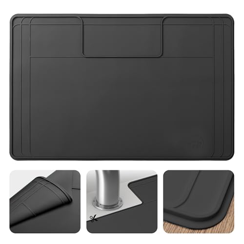 Image of The Original Under Sink Mat - Adjustable Silicone mat, Waterproof Under The Sink Bathroom Vanity Mat - 28 inch x 19 inch or smaller