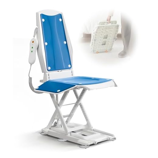 VOCIC Upgrade Electric Chair Lift with Wheels, Get Up from Floor, Portable Lift Assist Devices for Elderly, Includes 2 Types Suction Cups, Support Up to 300 LBS, No Assembly, AX10