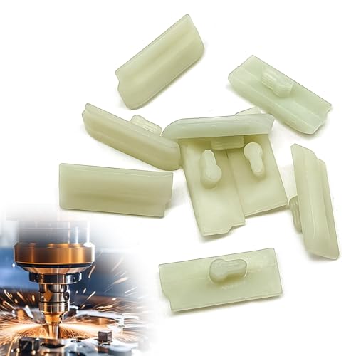 Pleoos 10-Pack Chainsaw Chain Guide Bumper Strips for Stihl 1121 648 6610