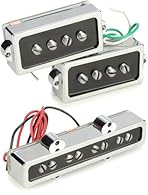 Bring sa new voice and attitude to your instrument Cobalt Chrome magnets bring added punch, hi-fi clarity and dynamic range Eliminate 60-cycle hum, making these pickups quiet Offers the sweet low end and thump needed for electric bass
