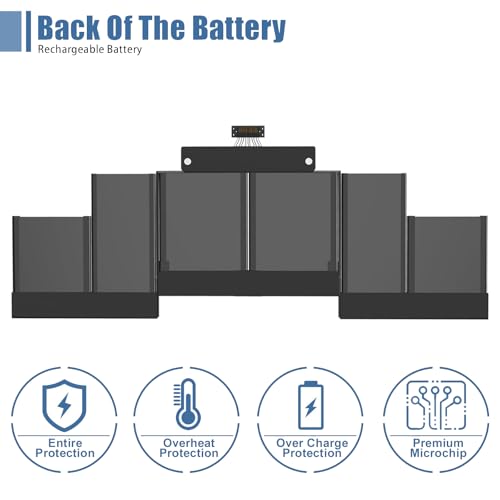 Image of A1618 Laptop Battery Replacement for Apple MacBook Pro Retina 15 inch inch [Mid 2015 Year ONLY] - Long Lasting [11.36V /99.5Wh]