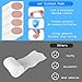 10 Sheets Moleskin for Blisters, Adhesive Moleskin Pads Oval Mole Skin Patch Blister Prevention and Reduce Friction Moleskin Padding for Feet, Shoes, Toes, Heel (40 Pieces Total)