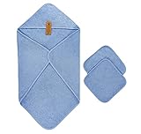 VERSÁTILES: Las toallitas para bebé incluidas en el set también son ideales para usarse como baberos, para babas, para amamantar o para cualquier tipo de viaje.