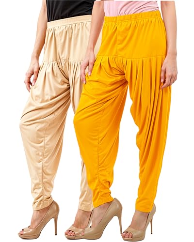 Image of Buy That Trendz Patiala Salwar for Women Relaxed Fit Viscose Patiyala Salwar Harem Bottom Pants