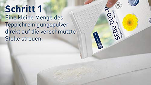 Teppichreinigungspulver Sebo 0472SE für effektive Teppichreinigung