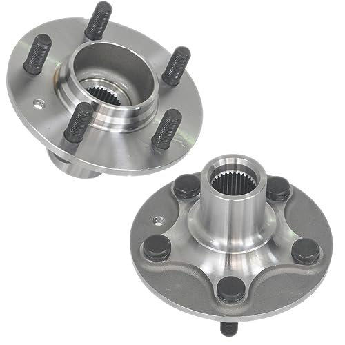 IRONTEK RUC000074x2 Rear Left & Right Wheel Hub Fit for Land Rover 03-12 Range Rover 5 Lugs 2PCS