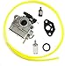 HQparts Carburetor Carb Compatible with Troy Bilt TB625EC TB675EC Trimmer 41ADZ62C766 41ADZ67C766