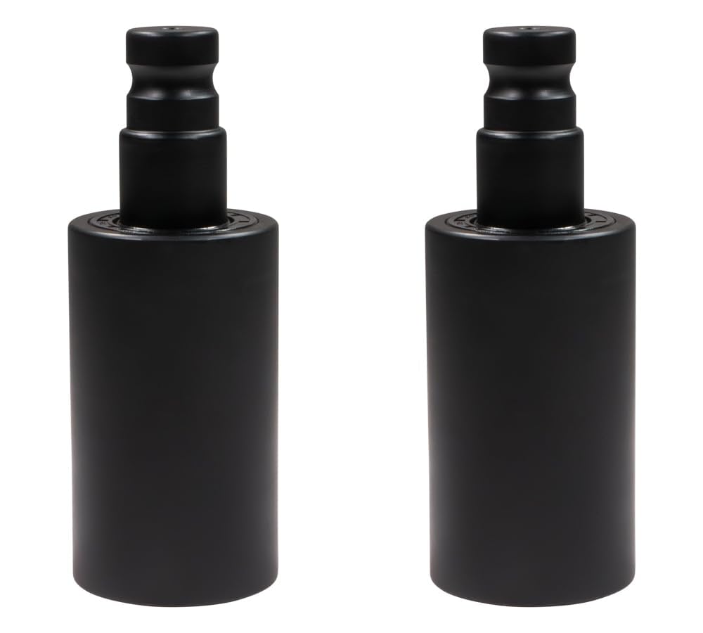 Mytee Products 2 Pack Excavator Track Top Roller for 265-7675, Caterpillar Excavator Compatible - Black Forged Carbon Steel - Shaft Diameter: 1-3/16?, 304CCR, 305CCR, 305E