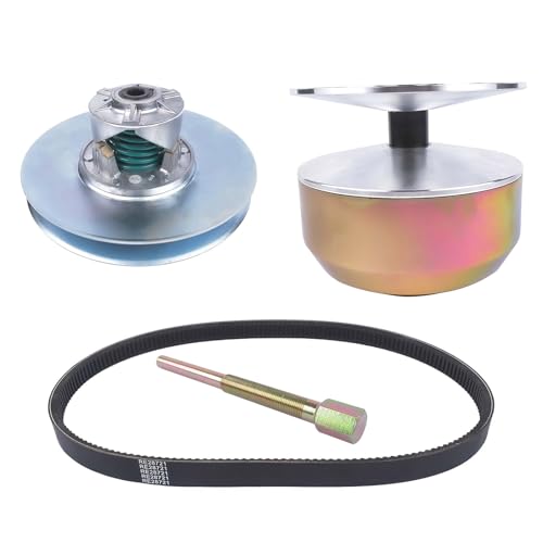 image for Koomaha AM140985 AM140967 Primary & Secondary Drive Clutch w/Belt & Pu