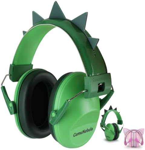 Protector Oído para Niño, Protección Auditiva SNR 28dB con Diadem...