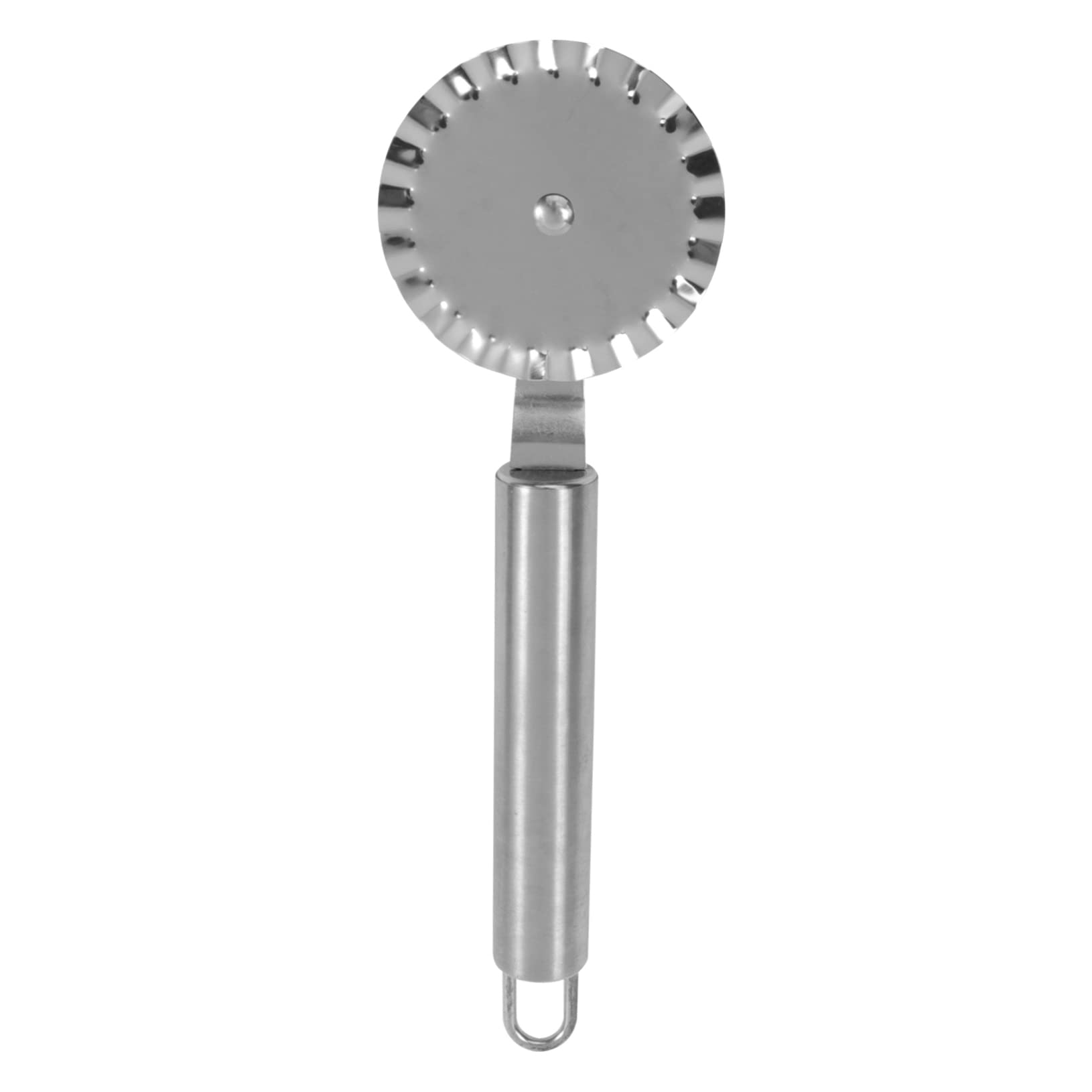 BRIGHTFUFU Stainless Steel Ravioli Cutter Wheel Versatile Food Slicing Tool for Pastry Pizza and Dough for Home and Kitchen Baking Needs
