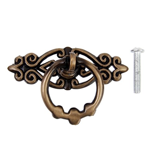 OULII Door Drawer Pull Handles Cabinet Cupboard Dresser Ring Pulls Pack of 10 - Thumbnail 6