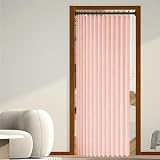 Tende Pieghevoli Magnetiche 90 x 190 cm Divisorio per Stanza, Isolamento Termico, per La Privacy Tenda per Porta Termica, Tenda Divisoria per Bagno, Camera da Letto, Rosa