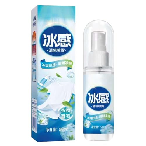 Spray Di Raffreddamento, Per Il Corpo Spray Di Raffreddamento, Per La Pelle Rinfrescante, Freschezza Di Lunga Durata, Sensazione Rilassante, 50 Ml/100 Ml, Per Campeggio In Campeggio Per