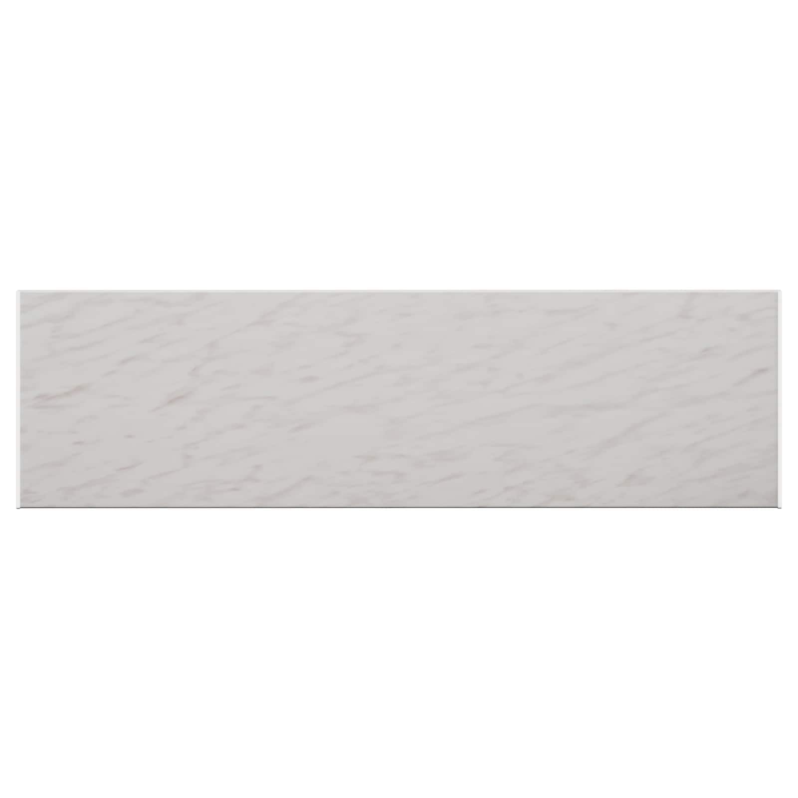 davanzale in PVC, struttura marmorizzata, 140 x 45 x 4,5 cm