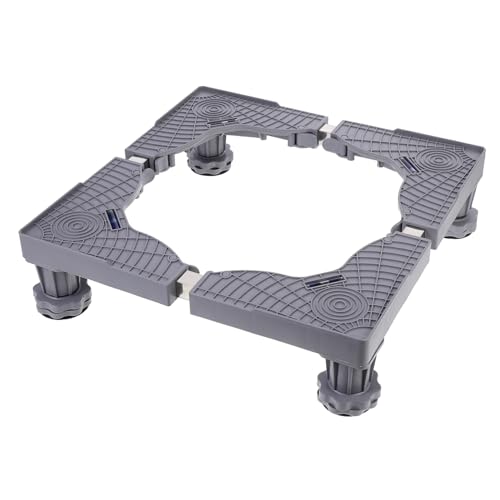 Base pour Machine à Laver Stable et Anti-Vibration pour Protéger Vos Sols de Buanderie