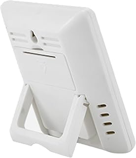 Multifunctional Digital Thermometer Hygrometer With Time Display Emoticons Notifications Alarm Function For Household Temperature And Humidity Measurement Tool Long Lasting Temperature And Humidity Or