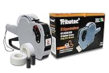 Ribetec Etiquetadora Manual de 8 dígitos en 1 Línea