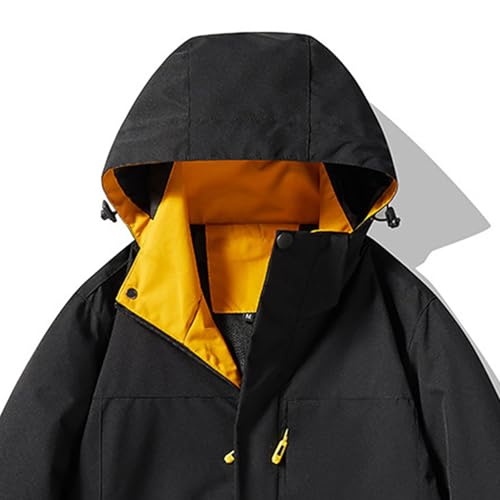 Chaqueta ligera de hombre chubasquero impermeable transpirable softshell 3