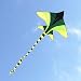 Tylyund Cerfs-Volants Grand Avion Ligne De Cerf-Volant Jouets De Plein Air Volant en Nylon Ripstop Combattant Cerf-Volant Coupe-Vent Puissance Cerf-Volant Parapente
