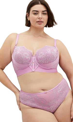 City Chic Women's Plus Size Bra - Alexis Contour Longline, 42DDD