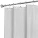 MAYTEX Super Heavyweight Premium 10 Gauge Shower Curtain Liner with Rustproof Metal Grommets, Frosty, 72 inch x 72 inch in Vinyl - This Product is Treated with an Agent to Resist Mildew