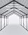 KYBOLT 13'x26' Heavy-Duty Metal Carport for 2 Cars - Extra Tall Shelter with Reinforced Frame for Snow Protection, Ideal for Bass Boats, Full-Sized Pickup Trucks, and Tractors