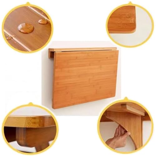 Bureau mural pliable poste de travail compact pour buanderie - 6