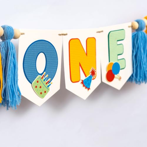 SHERKARMIU It's Fun to Be One Cardstock Yarn Tassel Banner by Sherkarmiu - Used condition - Image 7