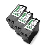 Lieferumfang und Reichweite: 3x Patrone (3x Black/Schwarz mit ca. 24ml), Angaben zur Reichweite bei 5% Deckung