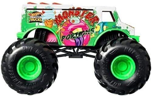 Miniatura 4 de Hot Wheels Monster Trucks Monster Monster Portions de gran tamaño 124 2022