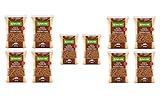 Whole Grain Fusilli Dry Pasta 100% Durum Wheat Premium Semolina Macaroni Tartu Mill Nr 133 (x10 Wholegrain Fusilli 500g) 5Kg
