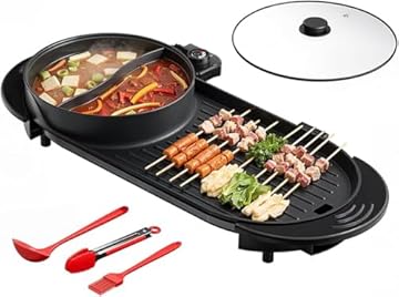 electric hot pot with grill