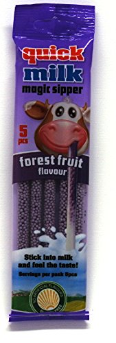 Cannucce Aromatizzate ai Frutti di Bosco per Latte...